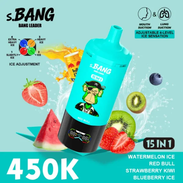 Bang Leader 450K Puffs 15 In 1 Sigaretta Elettronica Usa E Getta Multi Gusti Spedizione Gratuita 14 Bang Leader 450K Puffs 15 In 1 Sigaretta Elettronica Usa E Getta Multi Gusti Spedizione Gratuita