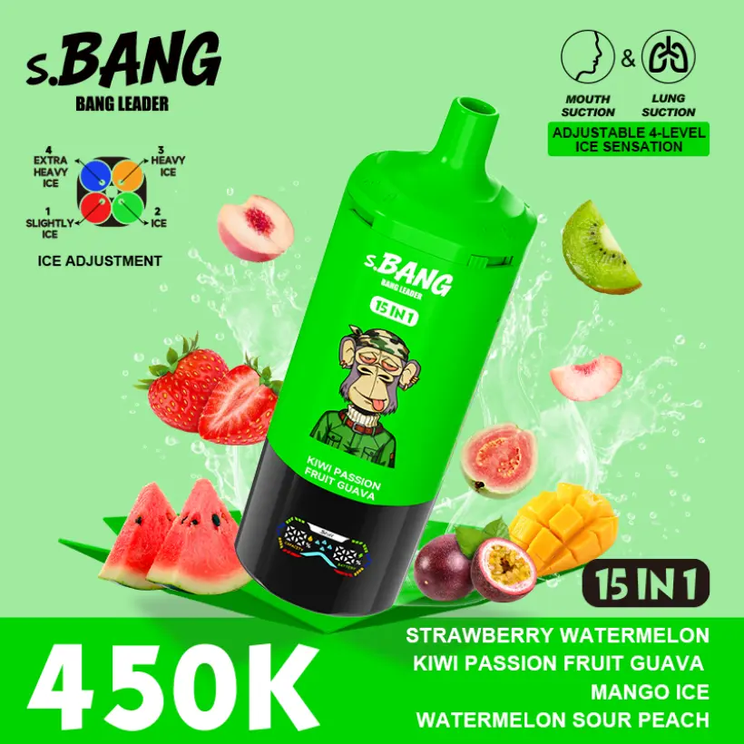 Bang Leader 450K Puffs 15 In 1 Sigaretta Elettronica Usa E Getta Multi Gusti Spedizione Gratuita 5 Bang Leader 450K Puffs 15 In 1 Sigaretta Elettronica Usa E Getta Multi Gusti Spedizione Gratuita