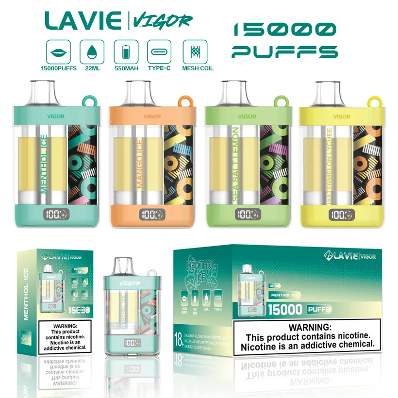 Lavie Vigor 15K Puffs 15000 Migliore Sigaretta Elettronica Usa E Getta Vendita All Ingrosso Spedizione Gratuita 1 Lavie Vigor 15K Puffs 15000 Migliore Sigaretta Elettronica Usa E Getta Vendita All Ingrosso Spedizione Gratuita