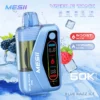 Mesii 50K Puffs Visible Tank Dual Mode Sigaretta Elettronica Usa E Getta 50000 Spedizione Gratuita