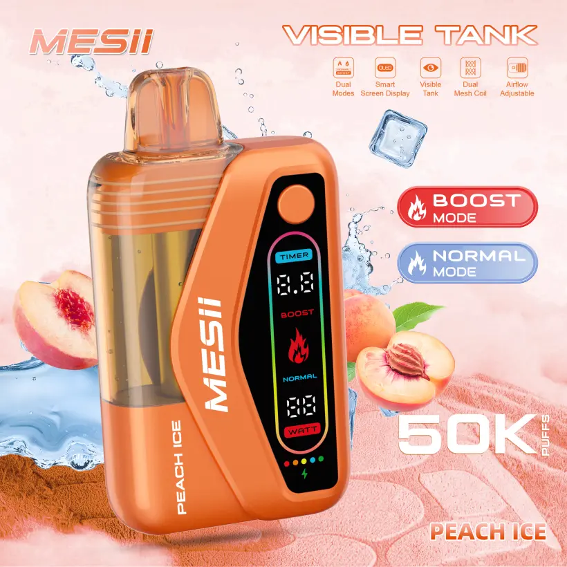 Mesii 50K Puffs Visible Tank Dual Mode Sigaretta Elettronica Usa E Getta 50000 Spedizione Gratuita 6 Mesii 50K Puffs Visible Tank Dual Mode Sigaretta Elettronica Usa E Getta 50000 Spedizione Gratuita
