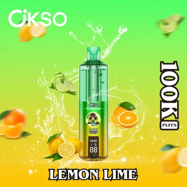 OKSO Tornado 100k Puffs 100000 Vape Pen Usa e Getta Ricaricabile con Spedizione Gratuita