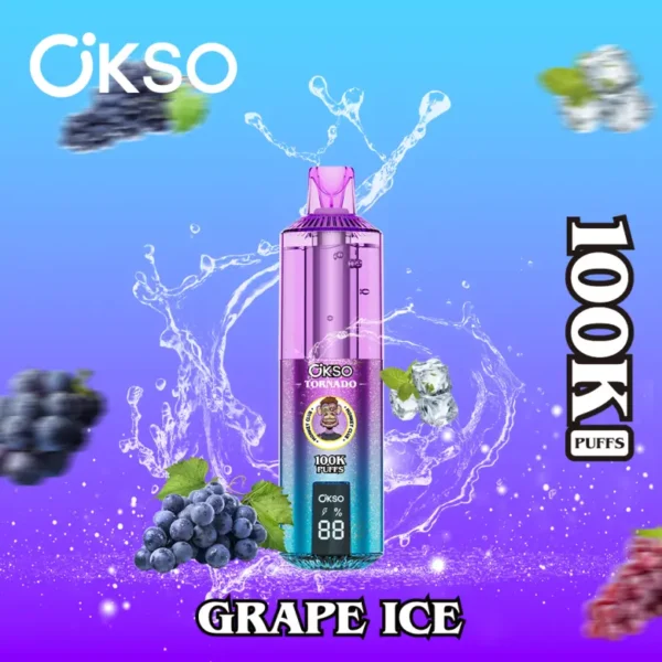 OKSO Tornado 100k Puffs 100000 Vape Pen Usa e Getta Ricaricabile con Spedizione Gratuita