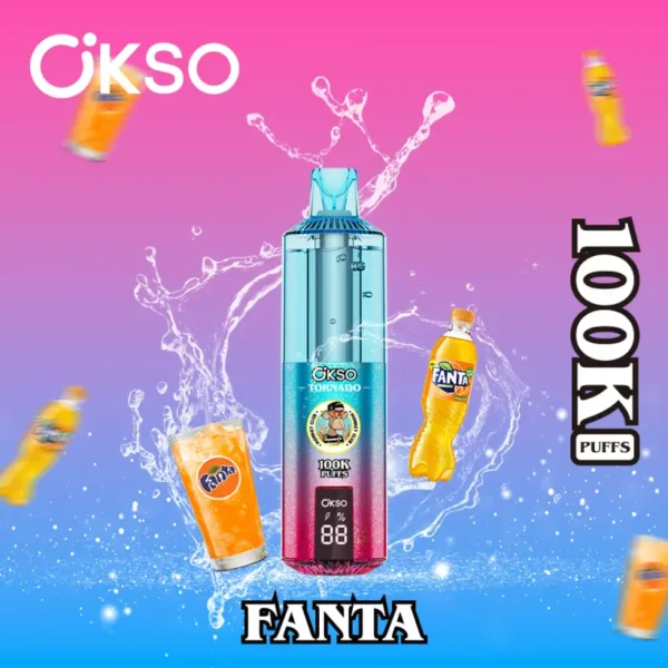 OKSO Tornado 100k Puffs 100000 Vape Pen Usa e Getta Ricaricabile con Spedizione Gratuita
