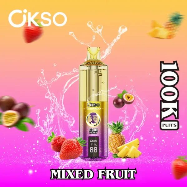 OKSO Tornado 100k Puffs 100000 Vape Pen Usa e Getta Ricaricabile con Spedizione Gratuita