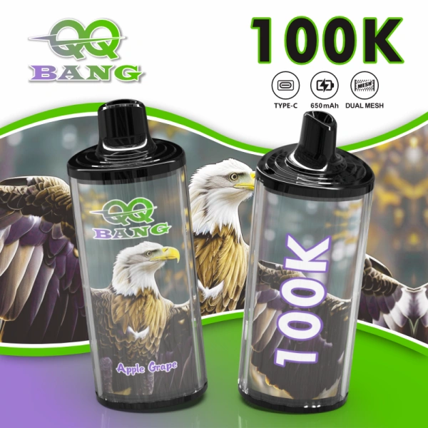QQ Bang 100k Puffs 100000 Sigaretta Elettronica Usa e Getta Ricaricabile al Gusto di Frutta 2026 Spedizione Gratuita