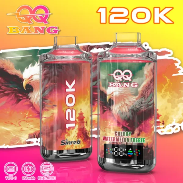 QQ Bang 120K Puffs Crystal Sigaretta Elettronica Usa E Getta Economica 120000 Spedizione Gratuita