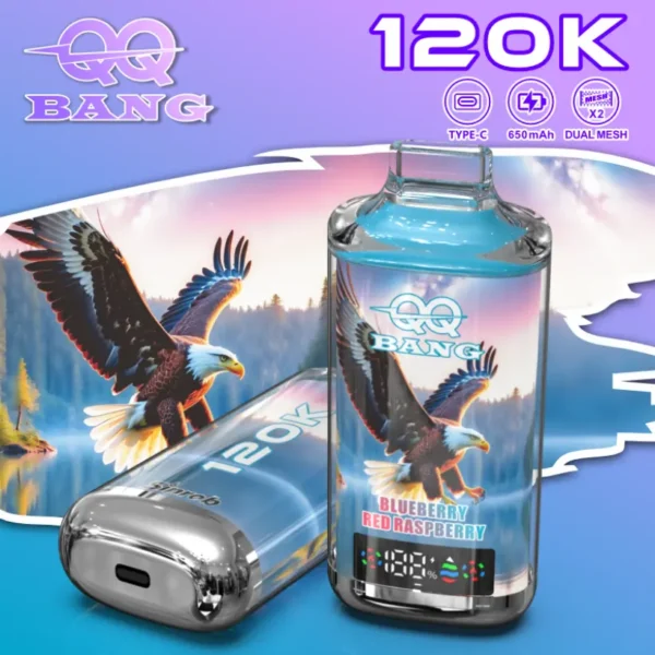 QQ Bang 120K Puffs Crystal Sigaretta Elettronica Usa E Getta Economica 120000 Spedizione Gratuita