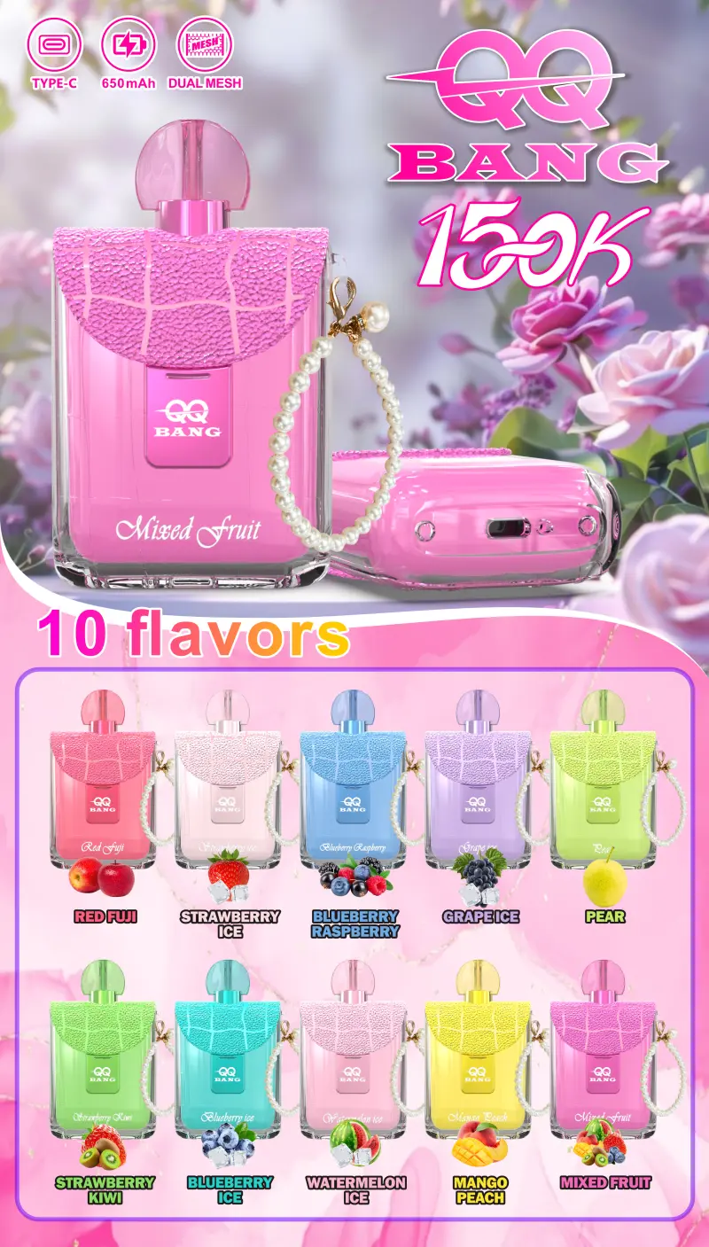 QQ Bang 150K Puffs 150000 Migliore Vape Usa E Getta Spedizione Gratuita 16 QQ Bang 150K Puffs 150000 Migliore Vape Usa E Getta Spedizione Gratuita