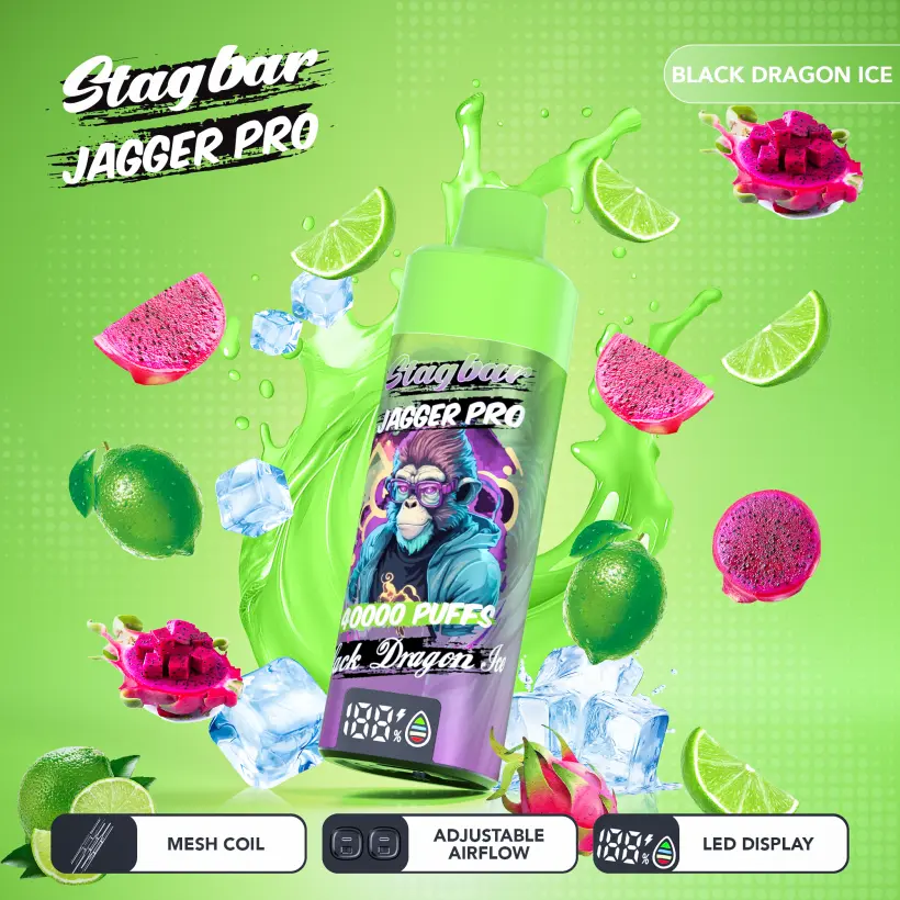 Stagbar Jagger Pro 40K Puffs 40000 Sigaretta Elettronica Usa E Getta Vendita All Ingrosso Magazzino UE 6 Stagbar Jagger Pro 40K Puffs 40000 Sigaretta Elettronica Usa E Getta Vendita All Ingrosso Magazzino UE
