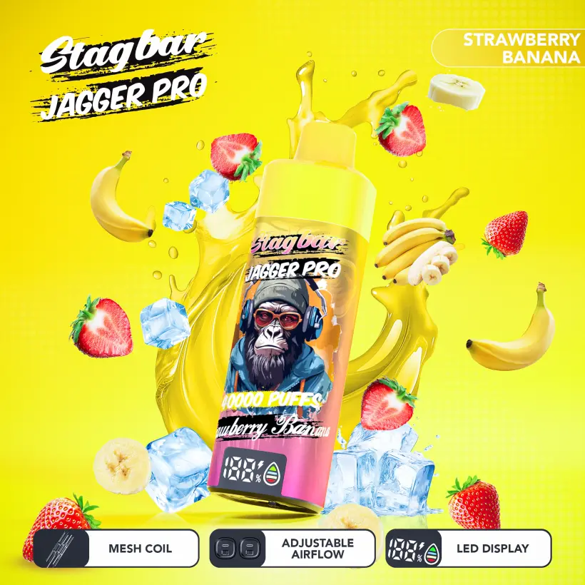 Stagbar Jagger Pro 40K Puffs 40000 Sigaretta Elettronica Usa E Getta Vendita All Ingrosso Magazzino UE 5 Stagbar Jagger Pro 40K Puffs 40000 Sigaretta Elettronica Usa E Getta Vendita All Ingrosso Magazzino UE