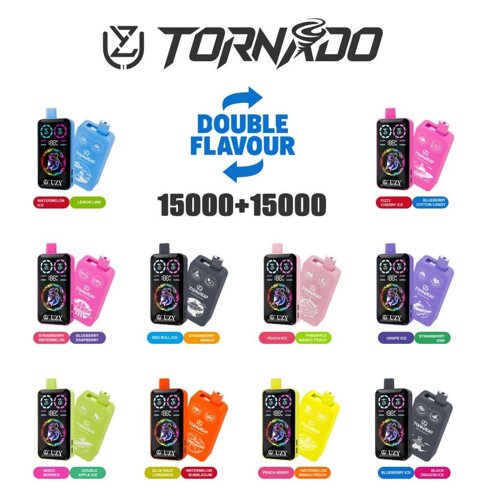 UZY 30K Puffs 30000 Tornado 2 In 1 Sigaretta Elettronica Usa E Getta Vendita All Ingrosso Spedizione Gratuita