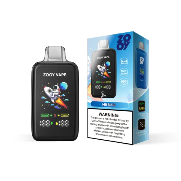 ZOOY FLYER 35K Puffs 35000 Vape Usa E Getta Vendita All Ingrosso Magazzino UE