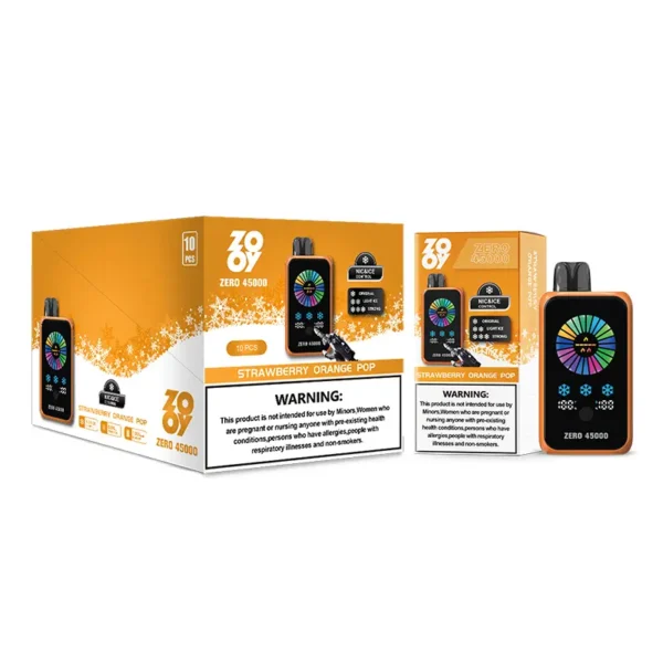 ZOOY ZERO 45K Puffs 45000 Controllo Nicotina E Ice Vape Usa E Getta Vendita All Ingrosso Magazzino UE