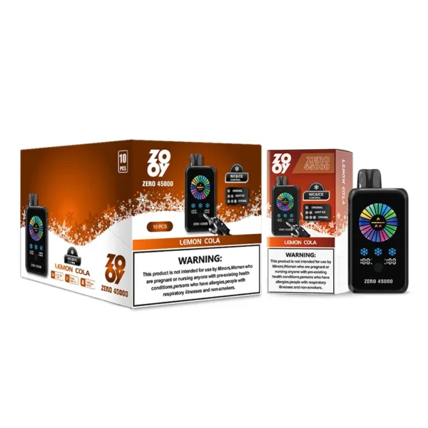 ZOOY ZERO 45K Puffs 45000 Controllo Nicotina E Ice Vape Usa E Getta Vendita All Ingrosso Magazzino UE