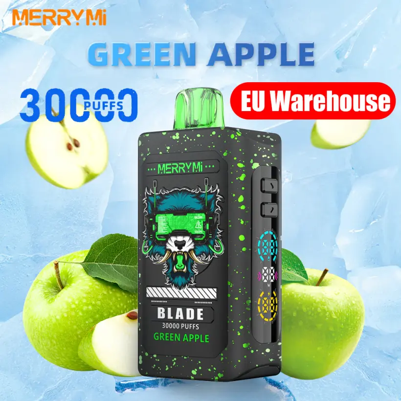 Merry Mi 30k Puffs 30000 Blade Miglior Vape Usa e Getta con Magazzino UE e Spedizione Gratuita 1 Merry Mi 30k Puffs 30000 Blade Miglior Vape Usa e Getta con Magazzino UE e Spedizione Gratuita