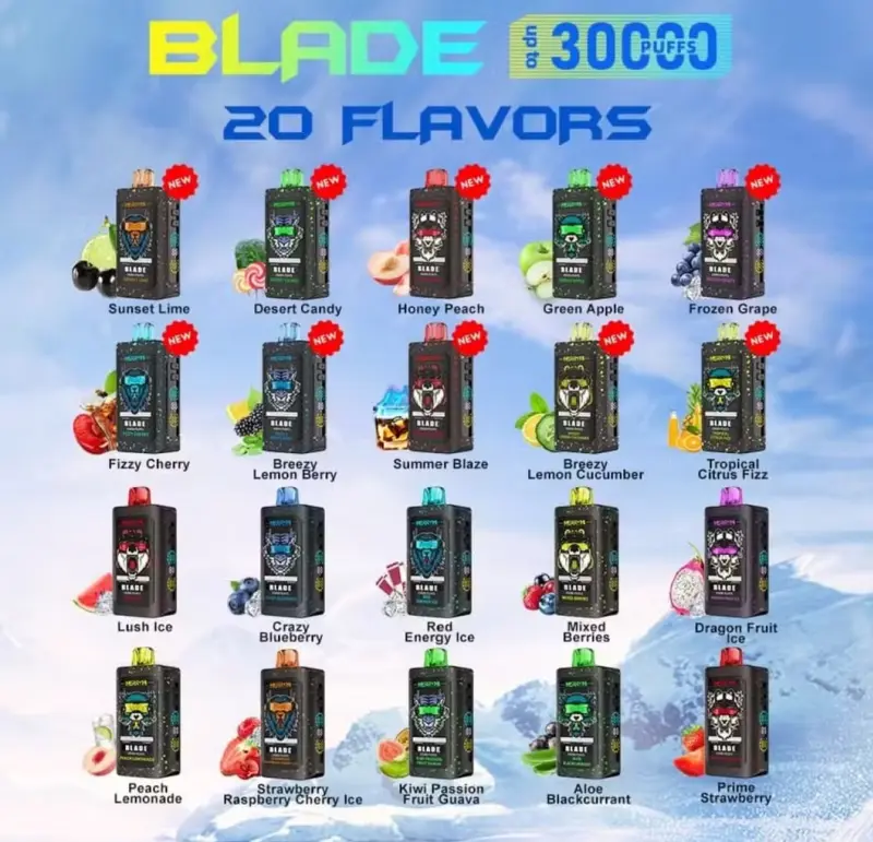 Merry Mi 30k Puffs 30000 Blade Miglior Vape Usa e Getta con Magazzino UE e Spedizione Gratuita 16 Merry Mi 30k Puffs 30000 Blade Miglior Vape Usa e Getta con Magazzino UE e Spedizione Gratuita
