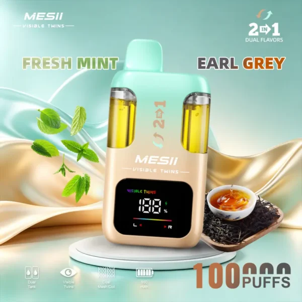 Mesii 100K Puff Visible Twins Doppi Gusti Crystal Vape Usa E Getta Spedizione Gratuita 10 Mesii 100K Puff Visible Twins Doppi Gusti Crystal Vape Usa E Getta Spedizione Gratuita