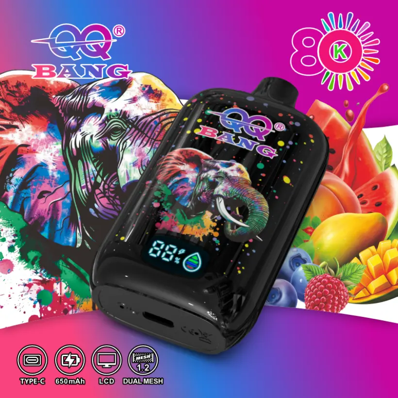 QQ Bang 80000 Puff 80K Ricaricabile Usa E Getta Vape Pen Spedizione Gratuita 4 QQ Bang 80000 Puff 80K Ricaricabile Usa E Getta Vape Pen Spedizione Gratuita
