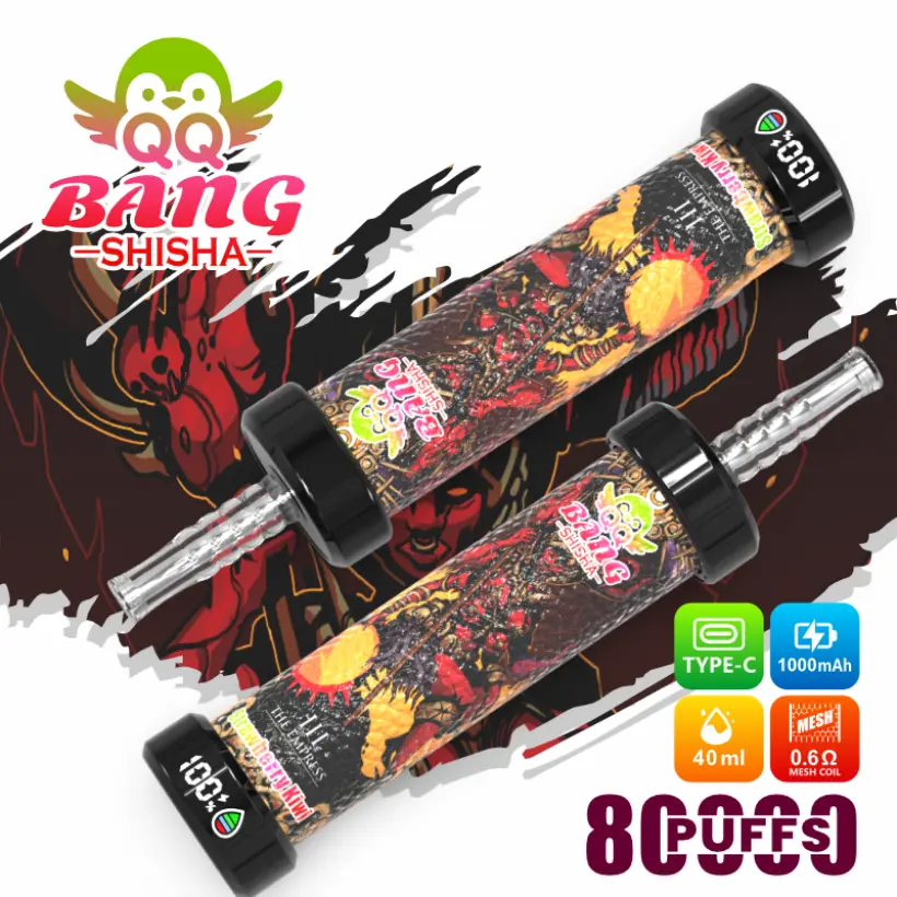 QQ Bang Shisha 80000 Puff Miglior Vape Usa E Getta Spedizione Gratuita 4 QQ Bang Shisha 80000 Puff Miglior Vape Usa E Getta Spedizione Gratuita