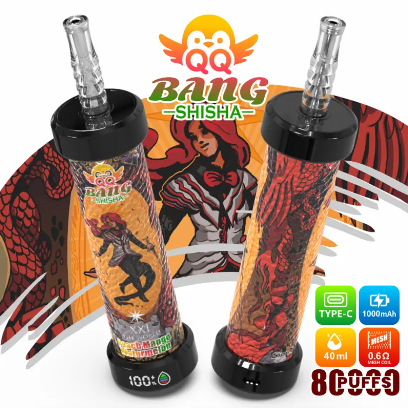 QQ Bang Shisha 80000 Puff Miglior Vape Usa E Getta Spedizione Gratuita 1 QQ Bang Shisha 80000 Puff Miglior Vape Usa E Getta Spedizione Gratuita
