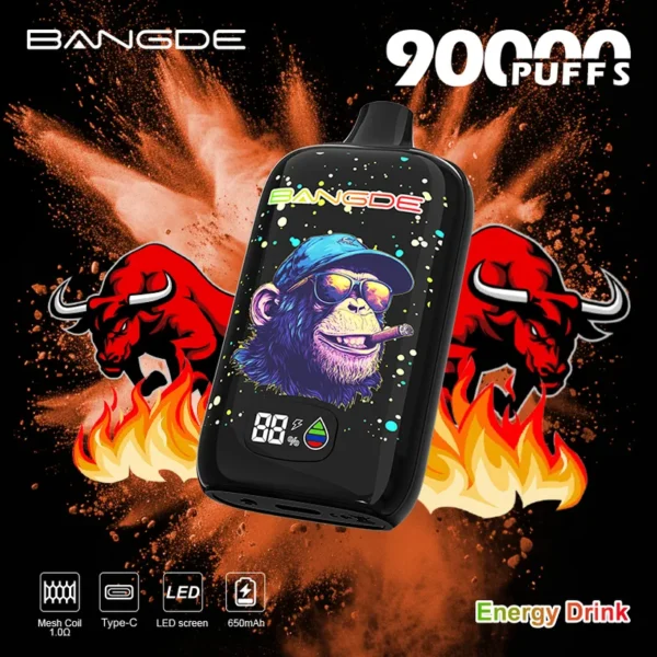 Bang DE 90000 Tiri Sigaretta Elettronica Usa E Getta 90K Ingrosso Liquido Per Svapo