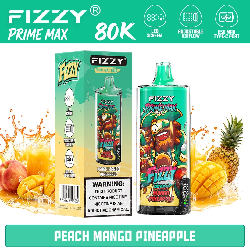 Fizzy 80K Puff Prime Max Vape Usa E Getta Magazzino UE Spedizione Gratuita 7 Fizzy 80K Puff Prime Max Vape Usa E Getta Magazzino UE Spedizione Gratuita