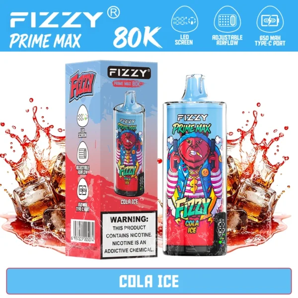 Fizzy 80K Puff Prime Max Vape Usa E Getta Magazzino UE Spedizione Gratuita