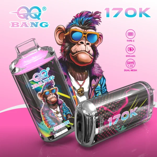 QQ Bang 170K Puff Crystal Vape Usa E Getta All’Ingrosso Prezzo Conveniente Spedizione Gratuita