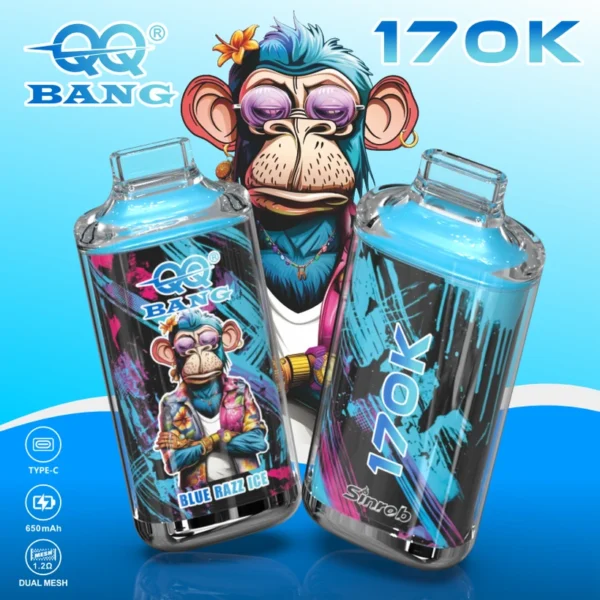 QQ Bang 170K Puff Crystal Vape Usa E Getta All’Ingrosso Prezzo Conveniente Spedizione Gratuita