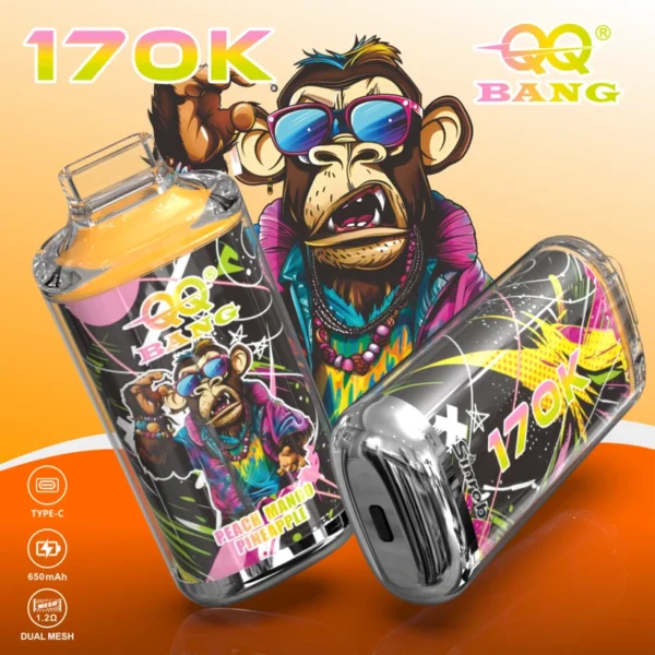 QQ Bang 170K Puff Crystal Vape Usa E Getta All’Ingrosso Prezzo Conveniente Spedizione Gratuita
