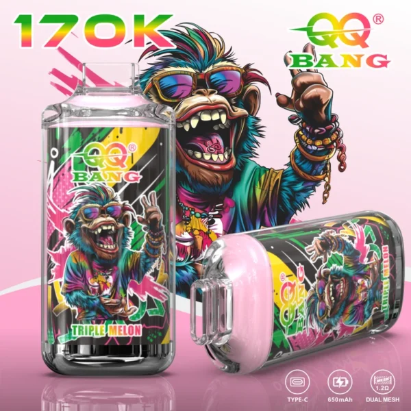 QQ Bang 170K Puff Crystal Vape Usa E Getta All’Ingrosso Prezzo Conveniente Spedizione Gratuita