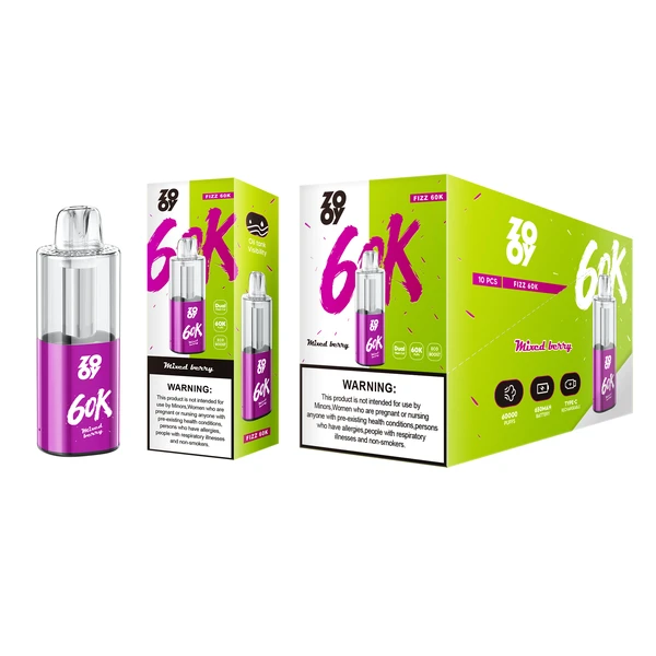 ZOOY 60K Puff Crystal Vape Usa E Getta Magazzino UE Spedizione Gratuita 8 ZOOY 60K Puff Crystal Vape Usa E Getta Magazzino UE Spedizione Gratuita