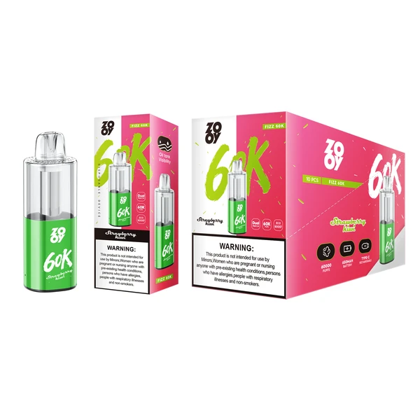 ZOOY 60K Puff Crystal Vape Usa E Getta Magazzino UE Spedizione Gratuita 7 ZOOY 60K Puff Crystal Vape Usa E Getta Magazzino UE Spedizione Gratuita