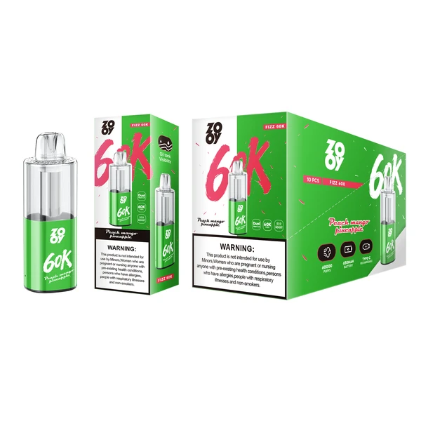 ZOOY 60K Puff Crystal Vape Usa E Getta Magazzino UE Spedizione Gratuita 3 ZOOY 60K Puff Crystal Vape Usa E Getta Magazzino UE Spedizione Gratuita