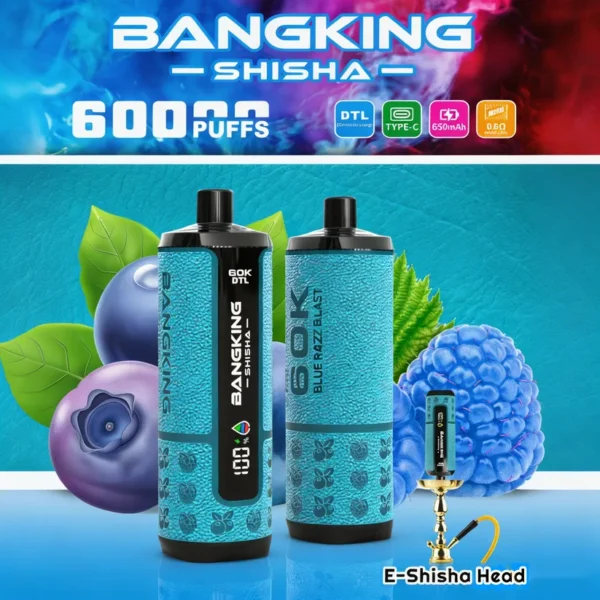 Bang King 60k Tiri 60000 Puffs Shisha Vape