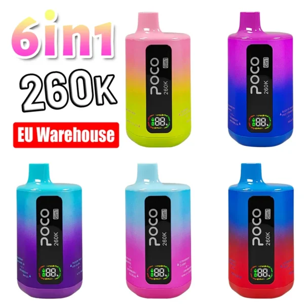 POCO 260K Tiri Puff 6 in 1 Vape