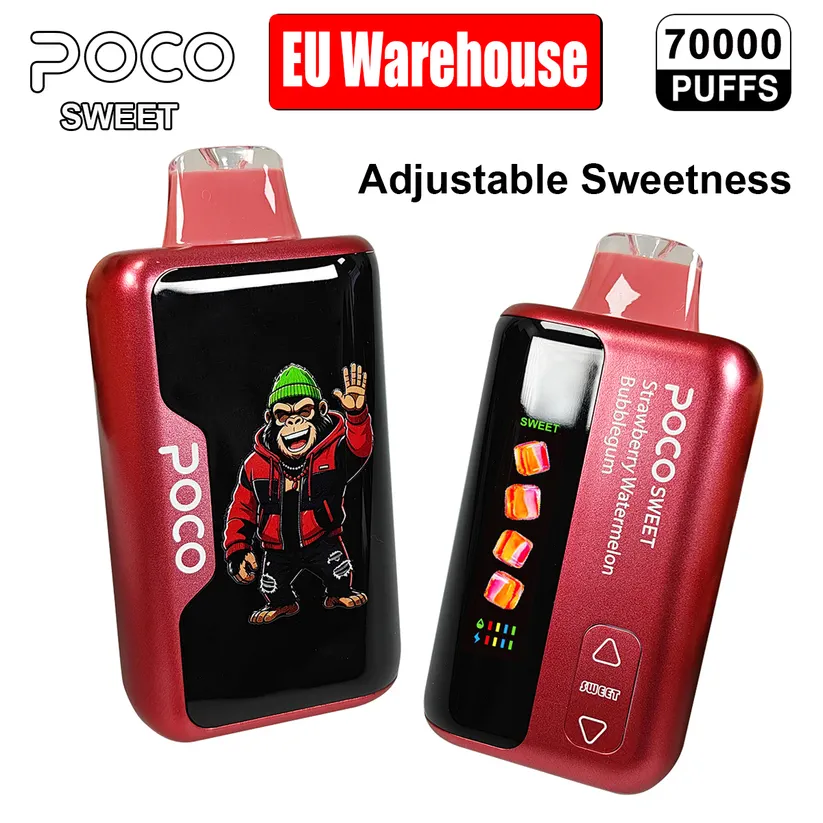 POCO 70K Tiri Puff Sweet Vape Sigaretta Elettronica Dolcezza Regolabile Magazzino Europa 1 POCO 70K Tiri Puff Sweet Vape