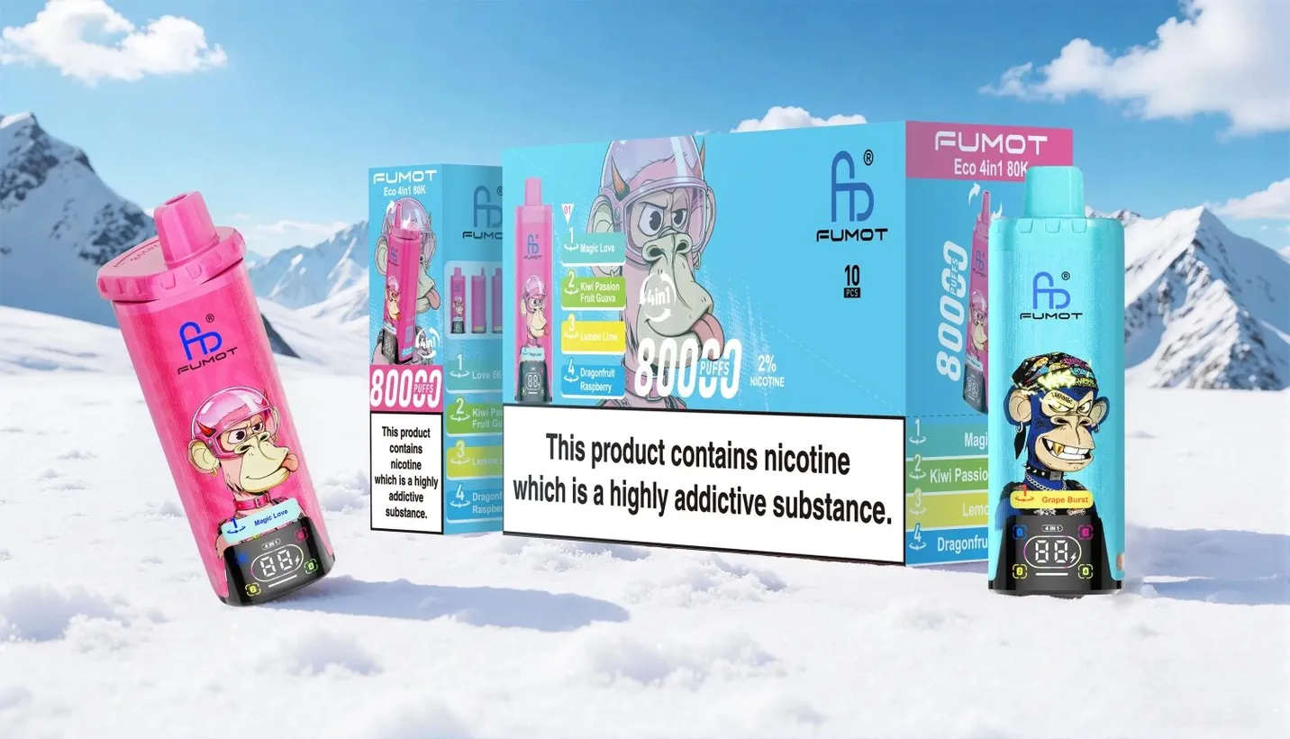 Fumot 80k Tiri Puffs ECO 4 in 1 Vape Vendita all'ingrosso Sigaretta Elettronica usa e getta 14 Fumot 80k Tiri Puffs ECO 4 in 1 Vape Vendita all'ingrosso Sigaretta Elettronica usa e getta