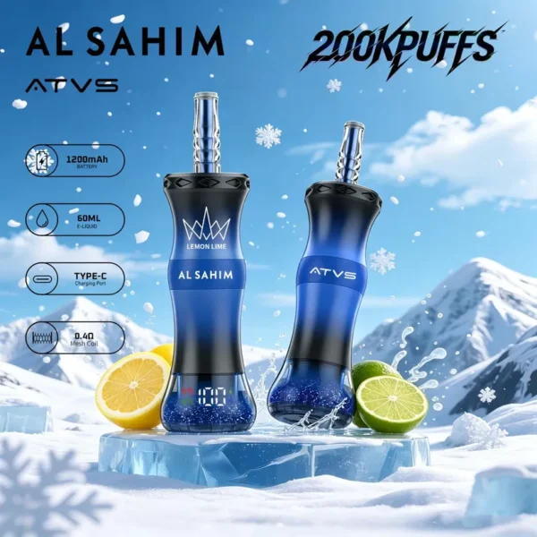ATVS 200K Tiri Puffs AL SAHIM Shisha Vape