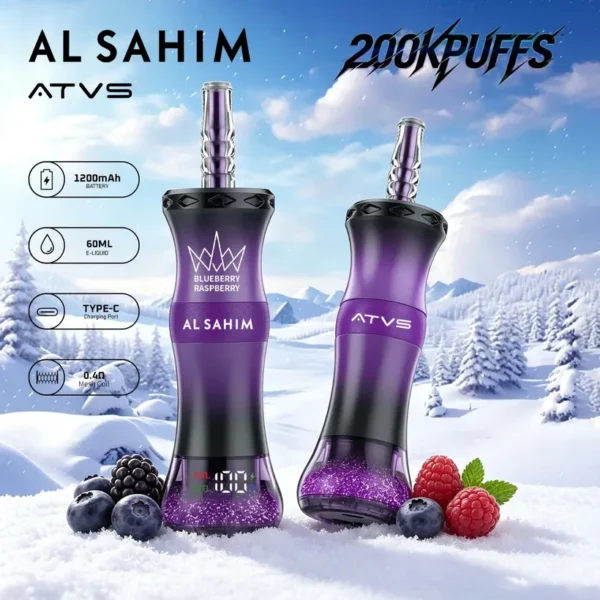 ATVS 200K Tiri Puffs AL SAHIM Shisha Vape