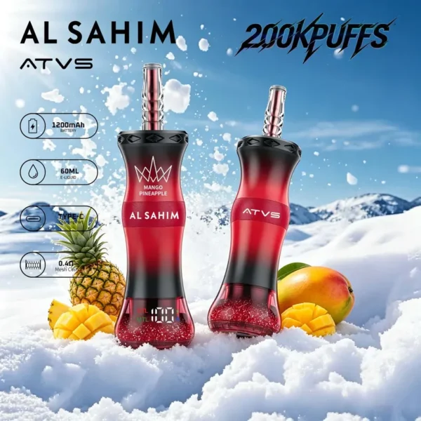 ATVS 200K Tiri Puffs AL SAHIM Shisha Vape