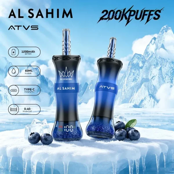 ATVS 200K Tiri Puffs AL SAHIM Shisha Vape