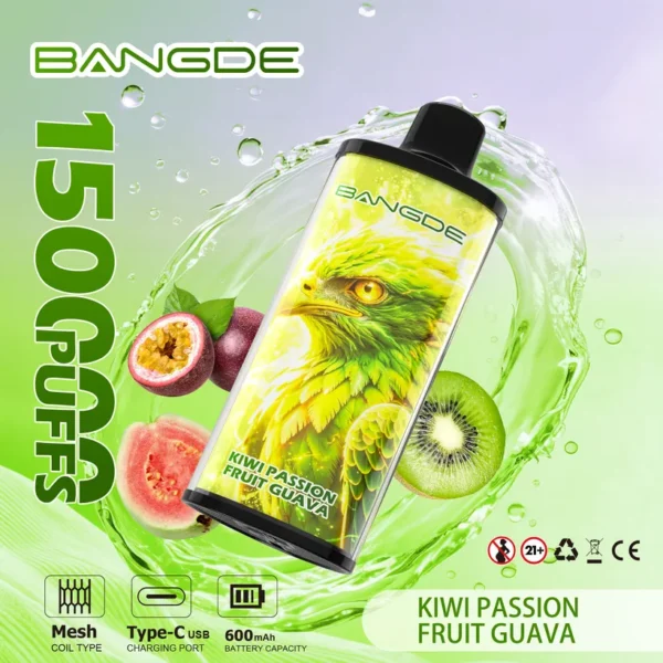 Bang DE 150K Tiri Puffs Crystal Vape