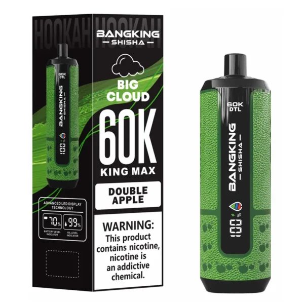 Bang King 60k Tiri 60000 Puffs Shisha Vape