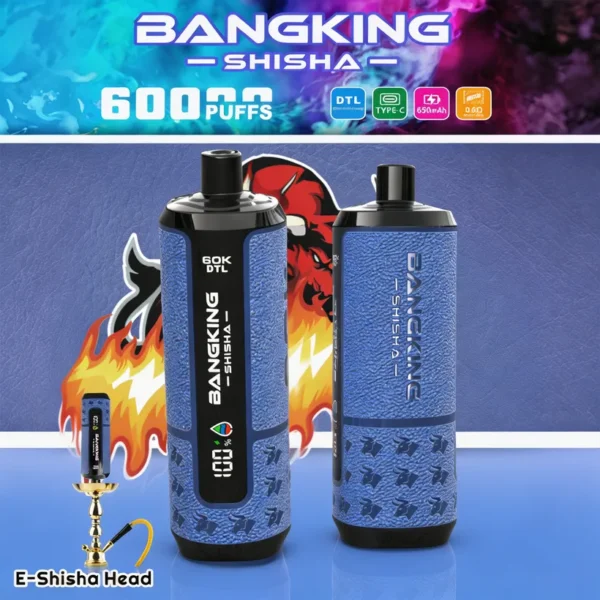 Bang King 60k Tiri 60000 Puffs Shisha Vape Vendita all'ingrosso Sigaretta Elettronica usa e getta 13 Bang King 60k Tiri 60000 Puffs Shisha Vape
