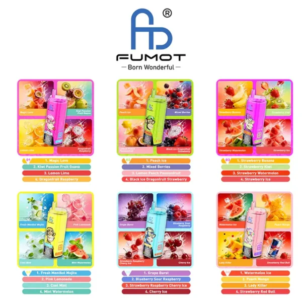 Fumot 80k Tiri Puffs ECO 4 in 1 Vape Vendita all'ingrosso Sigaretta Elettronica usa e getta 11 Fumot 80k Tiri Puffs ECO 4 in 1 Vape Vendita all'ingrosso Sigaretta Elettronica usa e getta