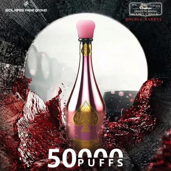 Solaris Champagne 50k Tiri 50000 Puffs Armand De Brignac Vape Vendita all'ingrosso Sigaretta Elettronica usa e getta 15 Solaris Champagne 50k Tiri 50000 Puffs Armand De Brignac Vape