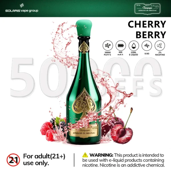 Solaris Champagne 50k Tiri 50000 Puffs Armand De Brignac Vape Vendita all'ingrosso Sigaretta Elettronica usa e getta 11 Solaris Champagne 50k Tiri 50000 Puffs Armand De Brignac Vape