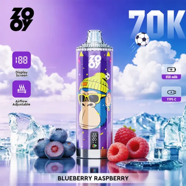 ZOOY 70K Tiri 70000 Puff Crystal Vape